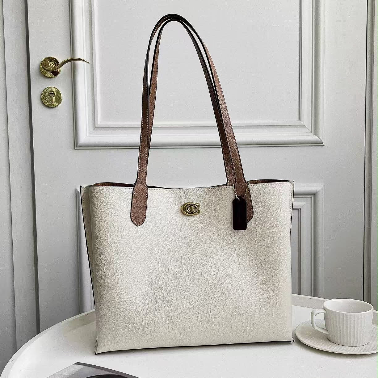 Coach Willow Tote Bag - Colour Block