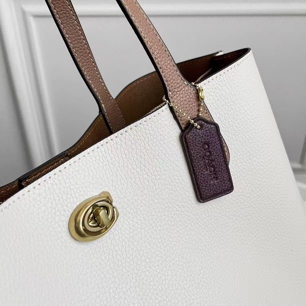 Coach Willow Tote Bag - Colour Block